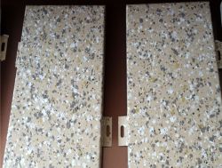 廣州鋁單板廠3.0mm仿石材鋁單板幕墻地鐵站臺外墻鋁單板